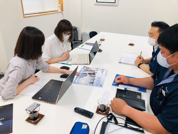 打ち合わせの様子