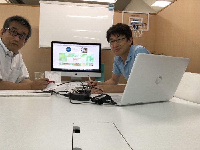 打ち合わせ風景